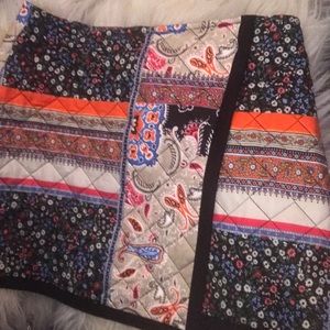 Zara Mini Quilted Skirt